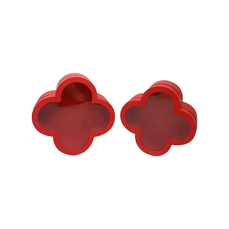 Luxury Clover-Shaped Flower Gift Box #GB4321
