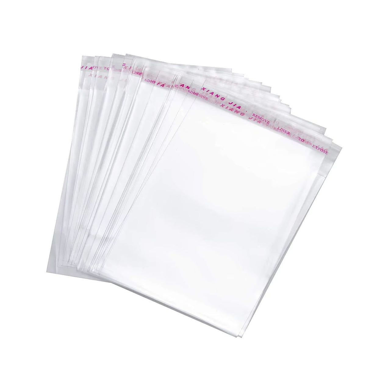 1kg Cellophane Bags with Adhesive Tape #CB4276