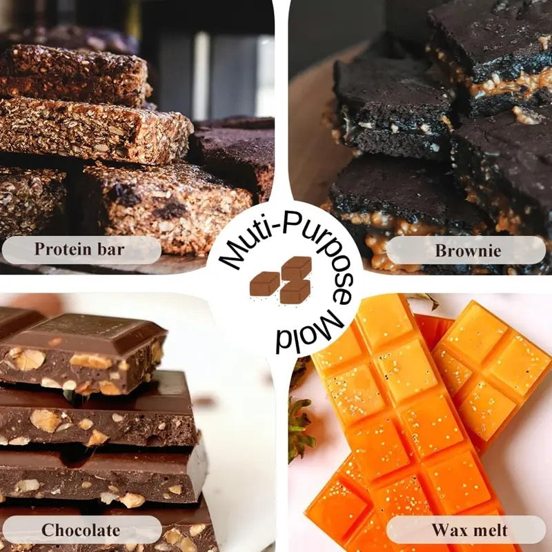 60g/15*10cm - Dubai Chocolate Silicone Mold #SM1650