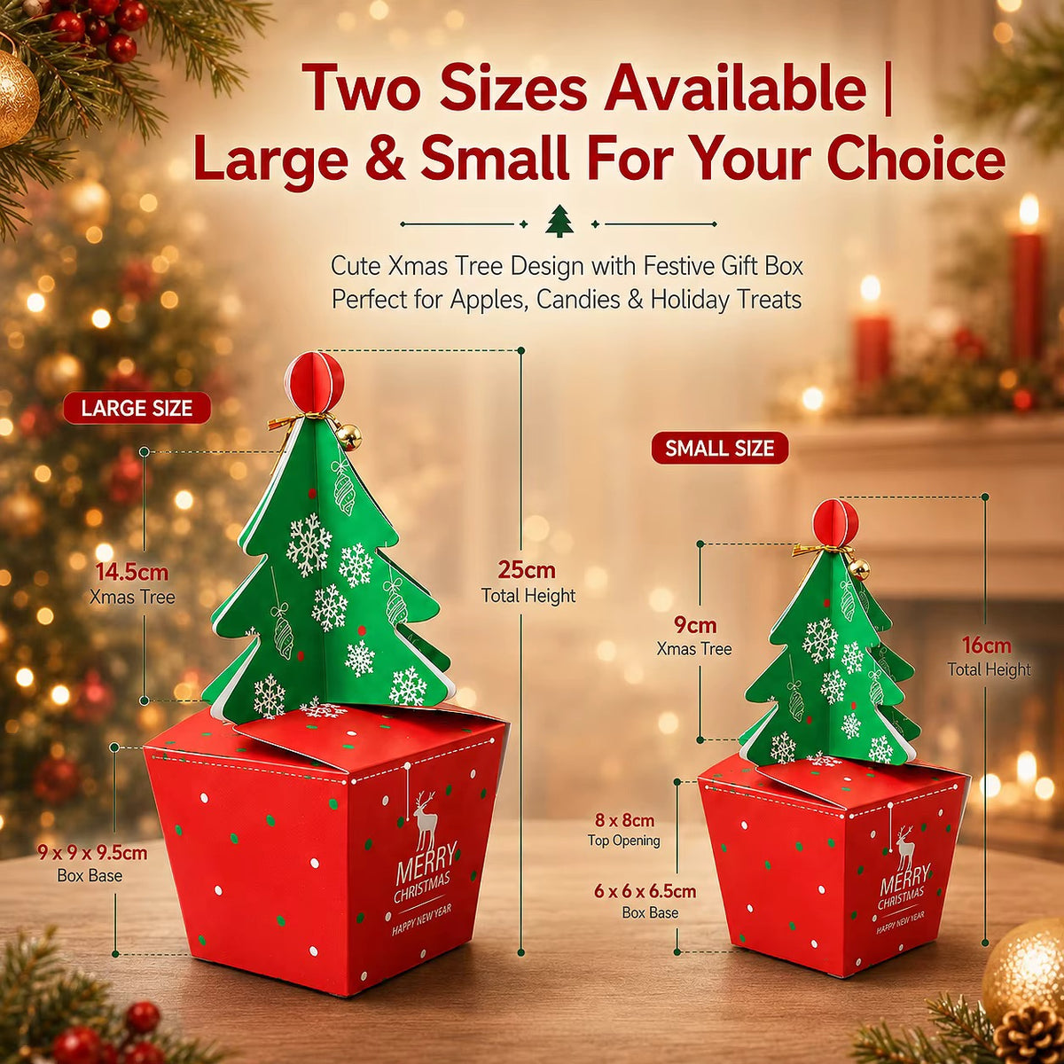 X12pcs Christmas Packaging #CC4208