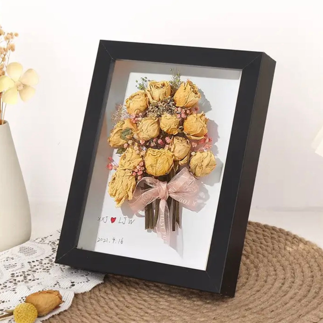 20*20*4.5cm Photos & Flower Frame #PF1316