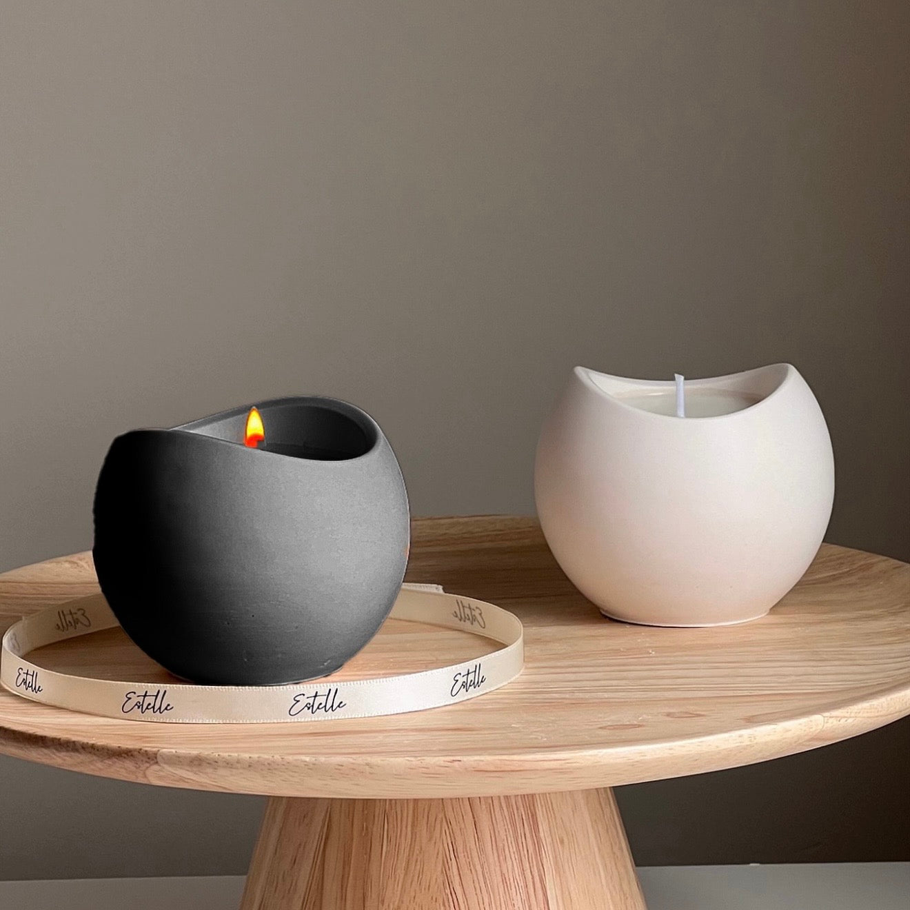 Modern Ceramic Candle Vessel #CV3989