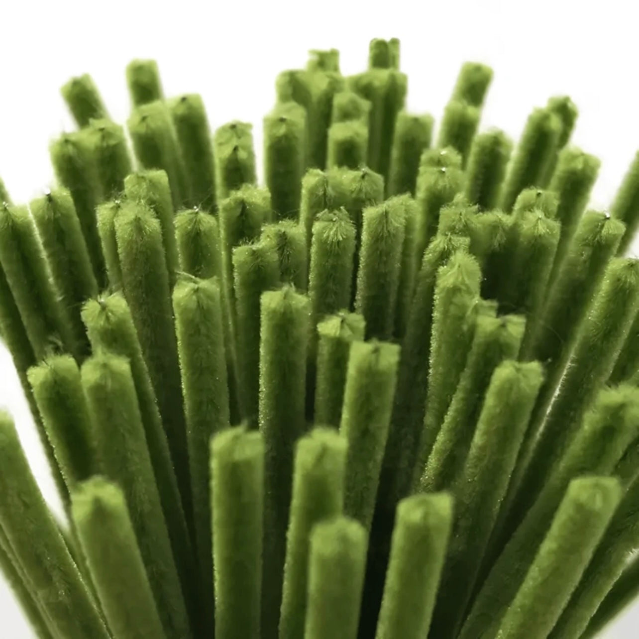 100pcs Wine Red Green Mixed Pipe Cleaner - 30cm x 6mm #CS1805