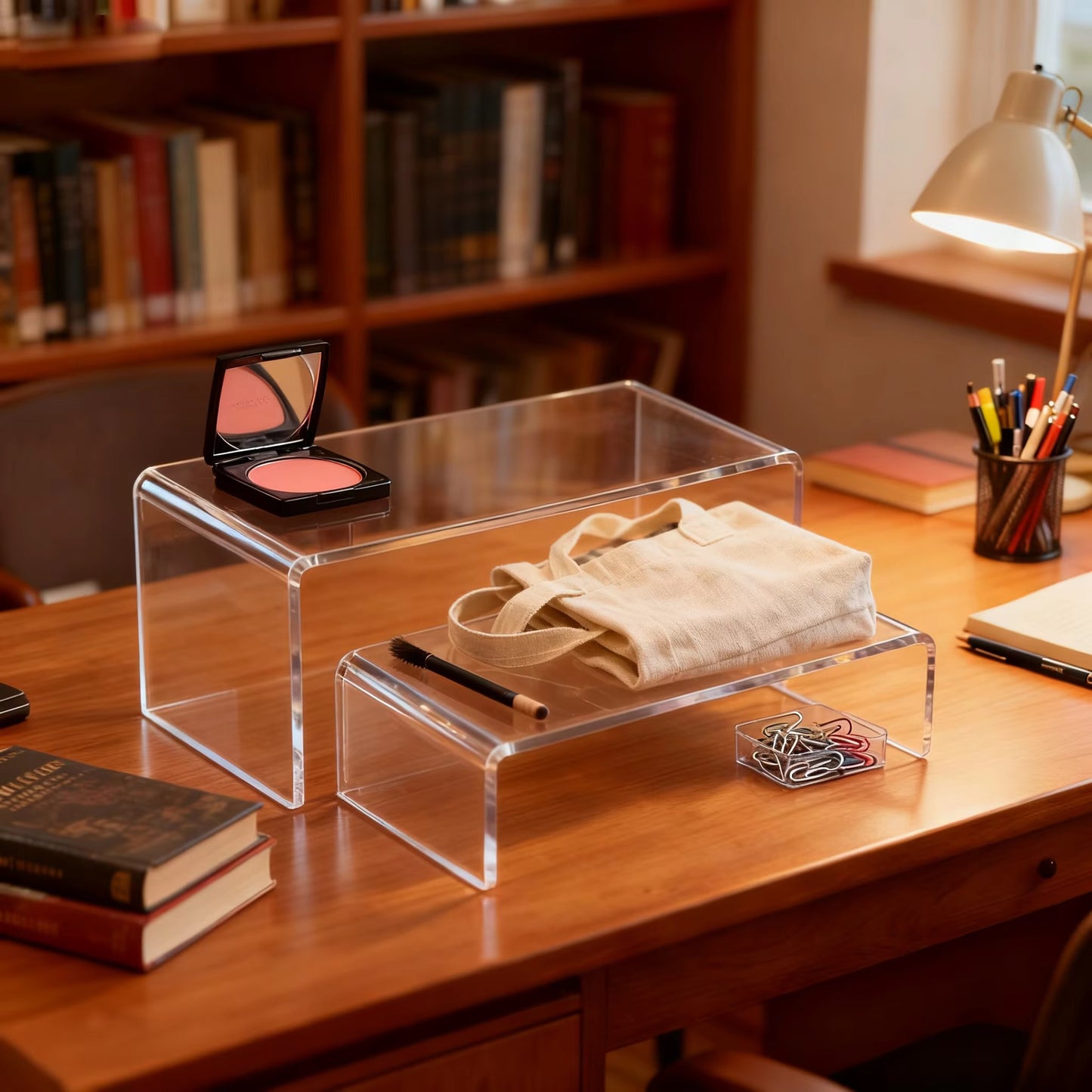Clear Acrylic Display Riser – 5 Sizes #AS4185
