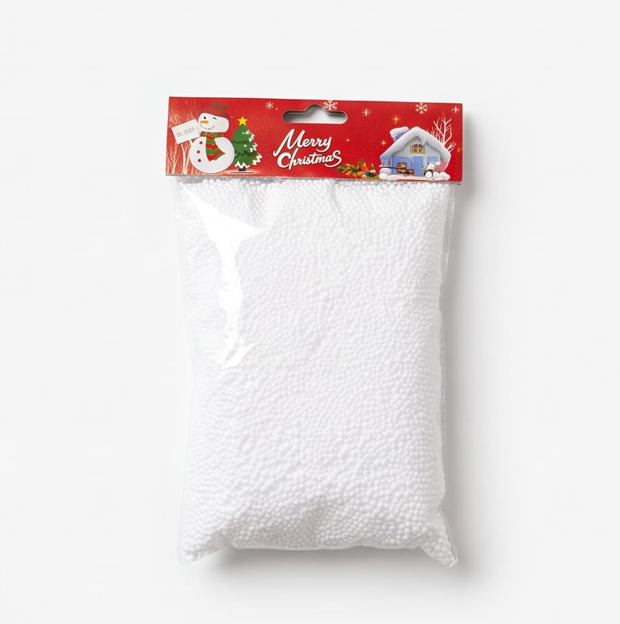 White Christmas Decorative Snow Balls – 15g #CD4504