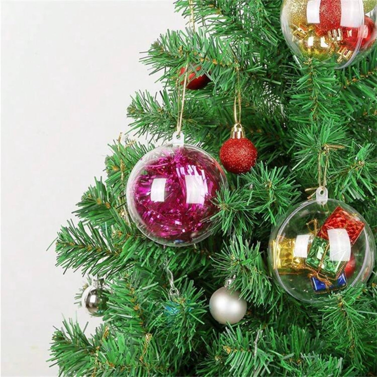 Christmas Tree Hanging Ornaments for Crafts, Weddings, Parties, and Holiday Home Decorations