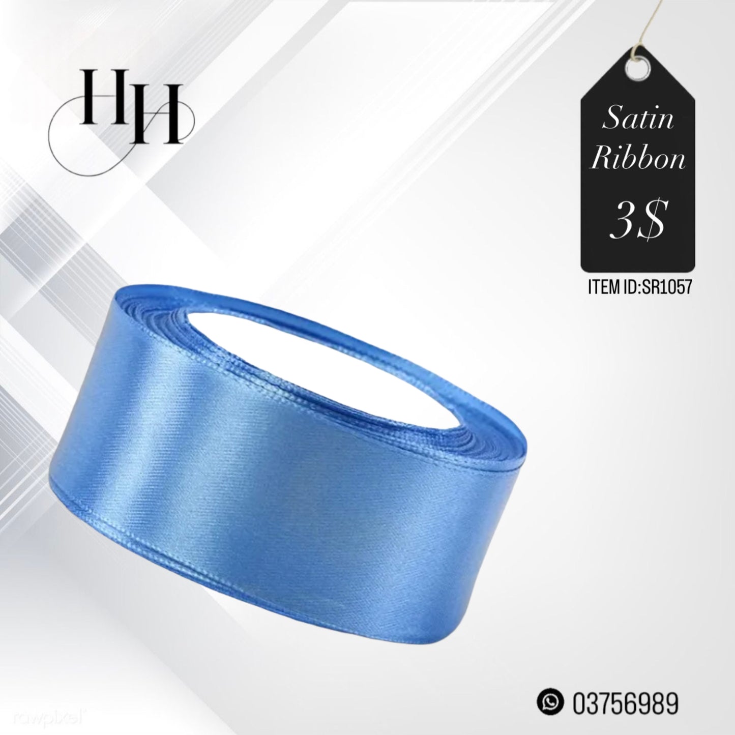 Satin Ribbon 20M x 4cm