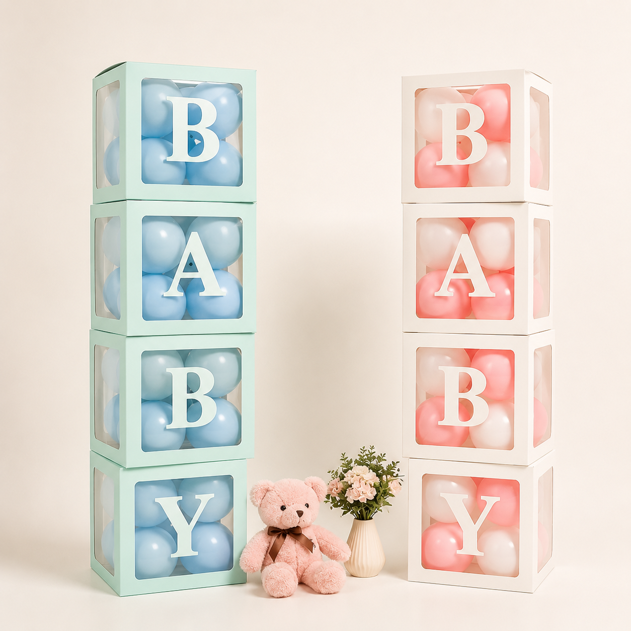 BABY Balloon Box Set - 30x30x30cm
