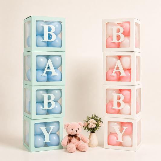 BABY Balloon Box Set - 30x30x30cm #GB4188