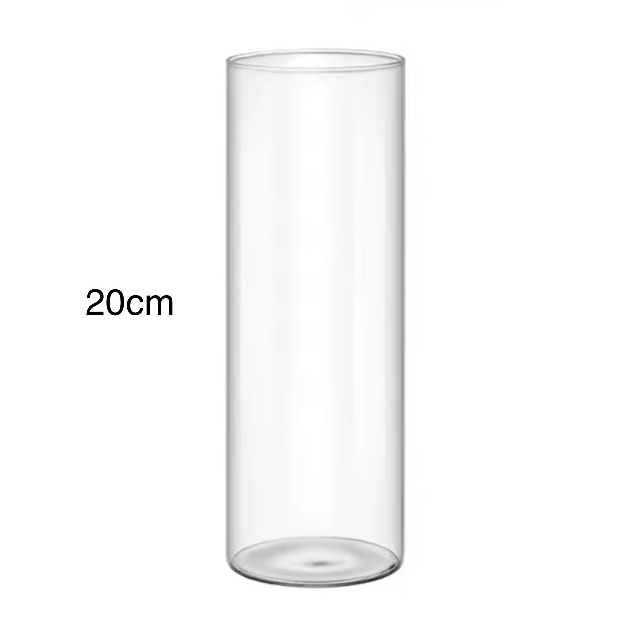 Vase Flower Arrangement Transparent Glass