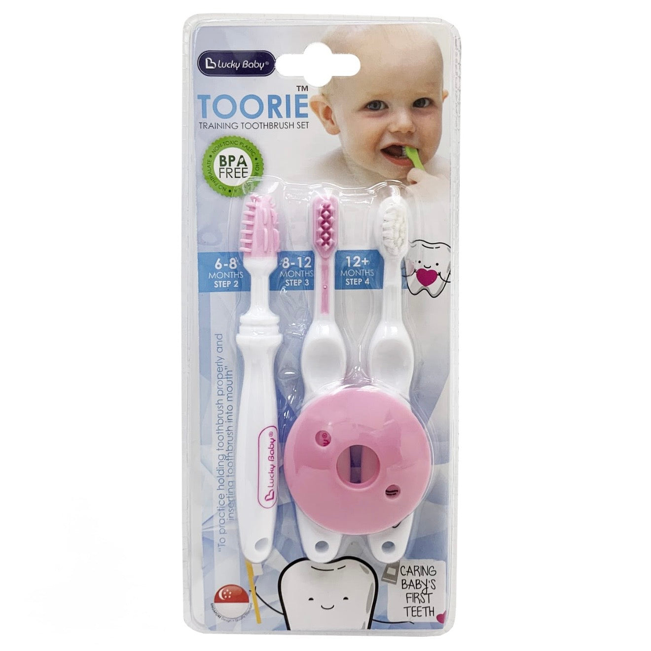 3Pcs/Set Baby Toothbrush #TF045