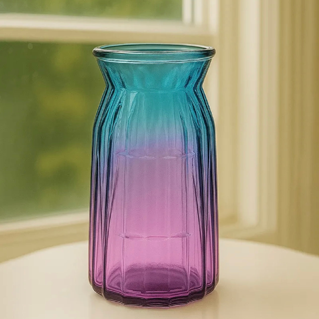 Flower Desk Decorative Glass Vase 15x8cm #GV2820