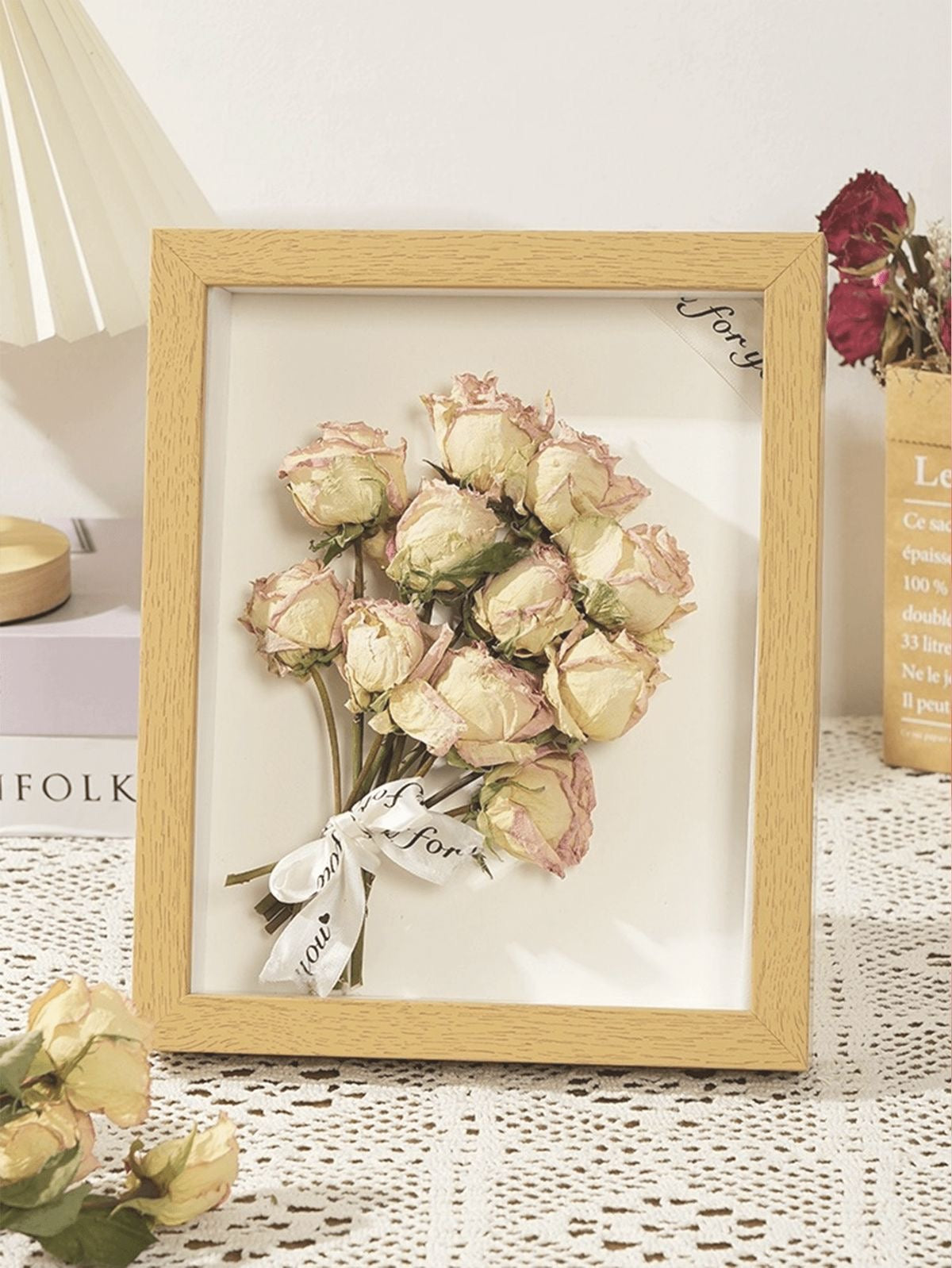 20*20*4.5cm Photos & Flower Frame #PF1316