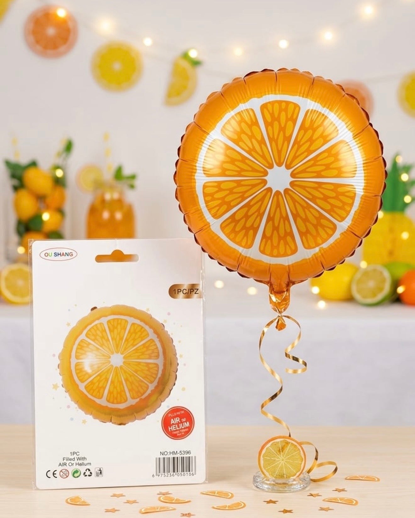 Tropical Fruit Foil Balloons #FB2906