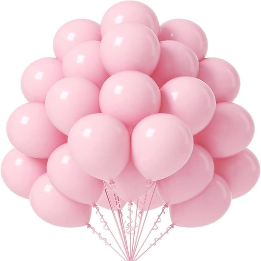 5/10/12 inches 100pcs Light Pink Latex Balloons #LB3098