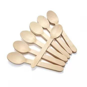 100pcs/pack Wooden spoon #WF2097