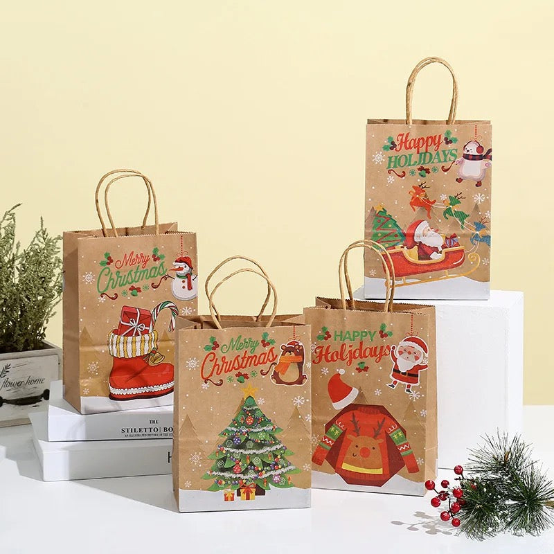 10pcs - 32*26*12cm Christmas Gift Bags #GB1377