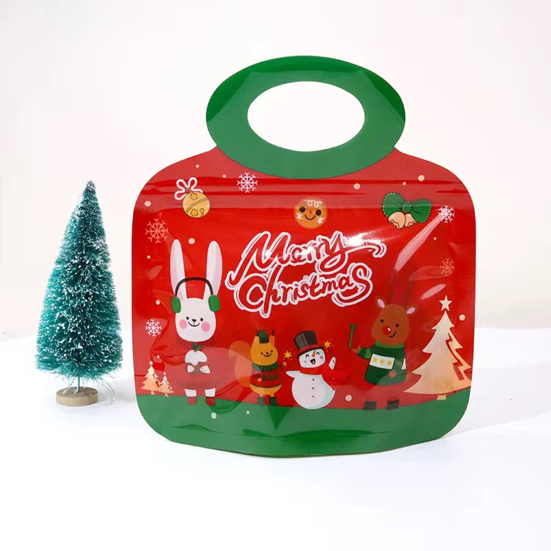 X12pcs/mix Christmas Bag With Zipper #CB2301