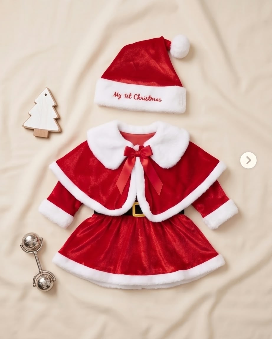 Baby Santa Claus Costume Set #CC4385