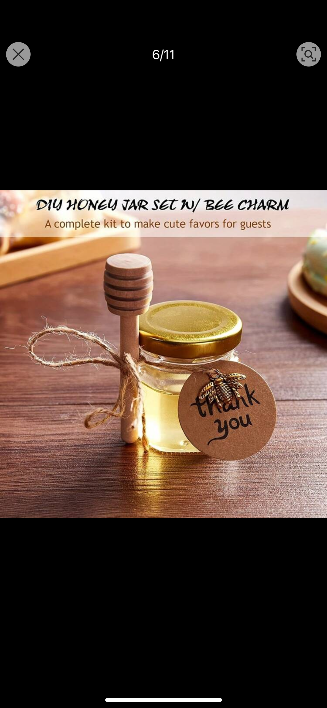 X6pcs - Mini Glass Jar #GJ1827