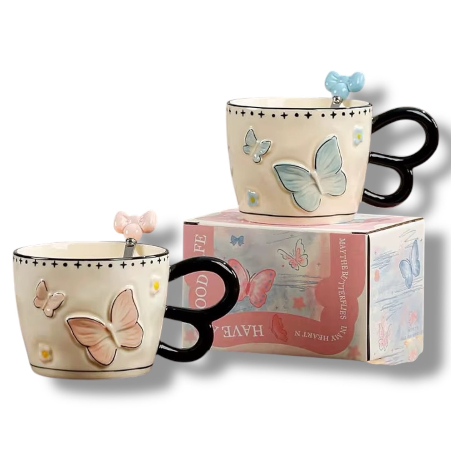Butterfly Ceramic Mug #GM2334