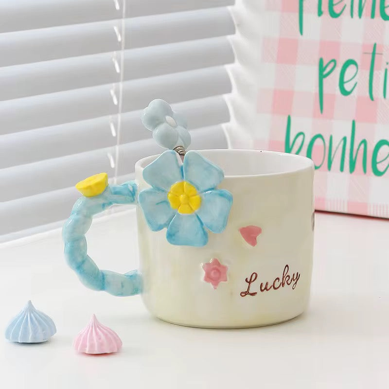 Daisy Ceramic Mug #GM2333