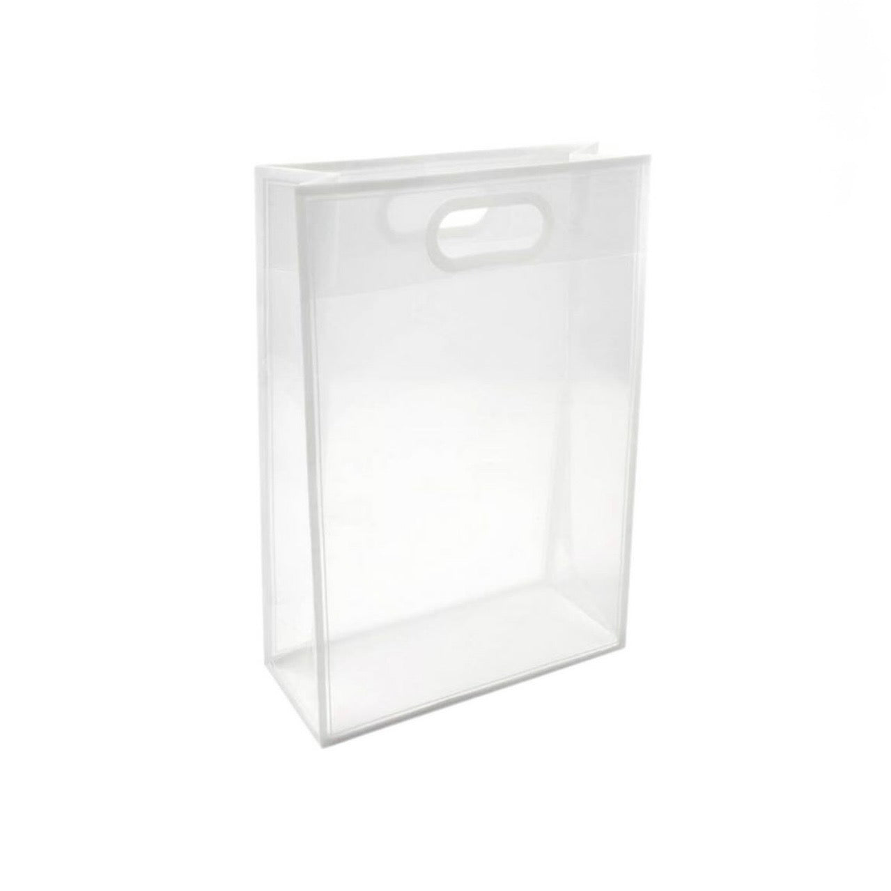 X12pcs - Clear PVC Gift Bags with Satin Ribbon #PB4000