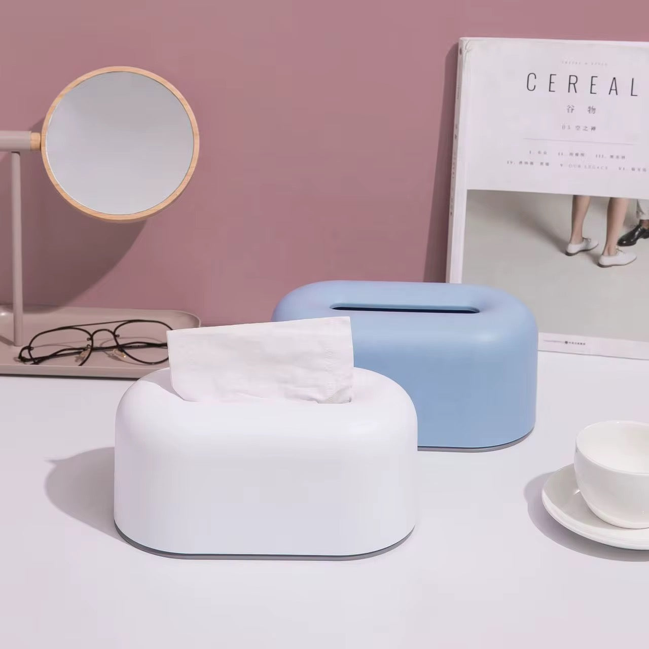Modern Tissue Box Holder #CV3984