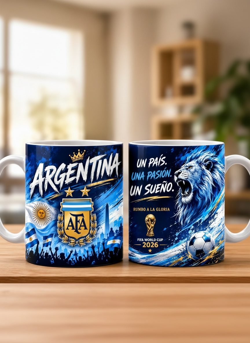 Football World Cup Printed Mug #PM3272