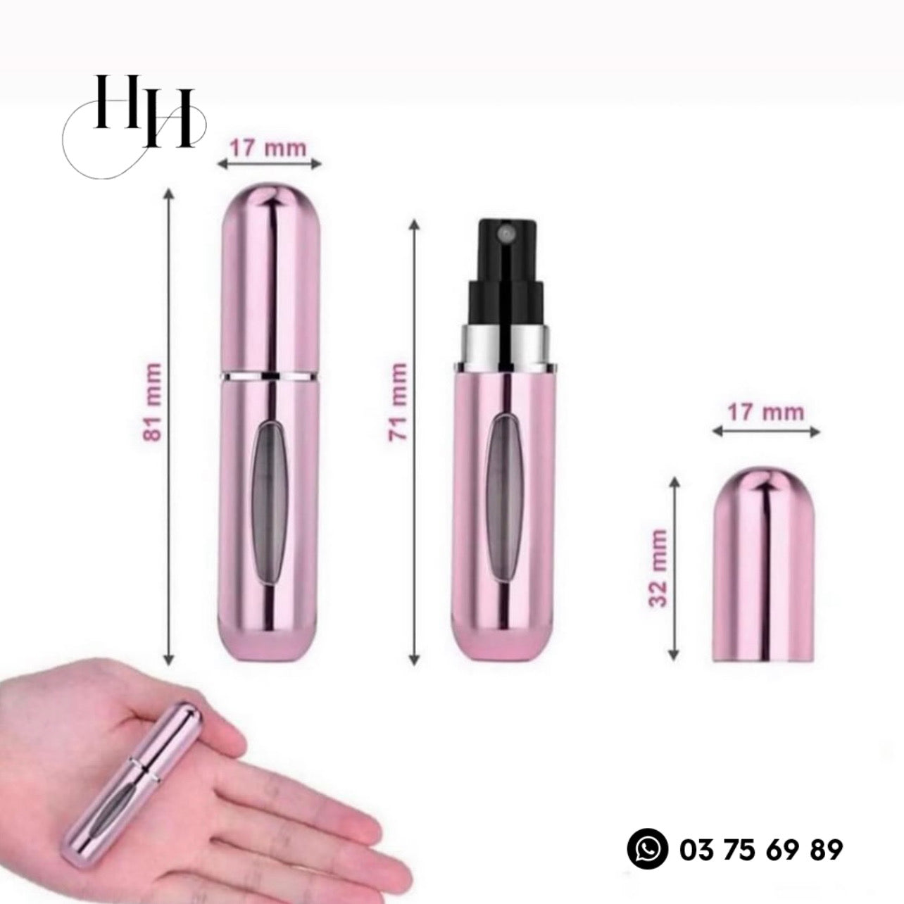Perfume Bottle 5ml #PB1016