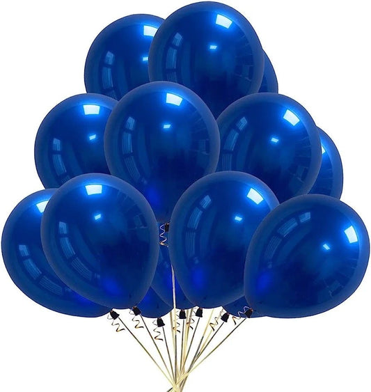 5/10/12 inches 100pcs Navy Latex Balloons #LB3101