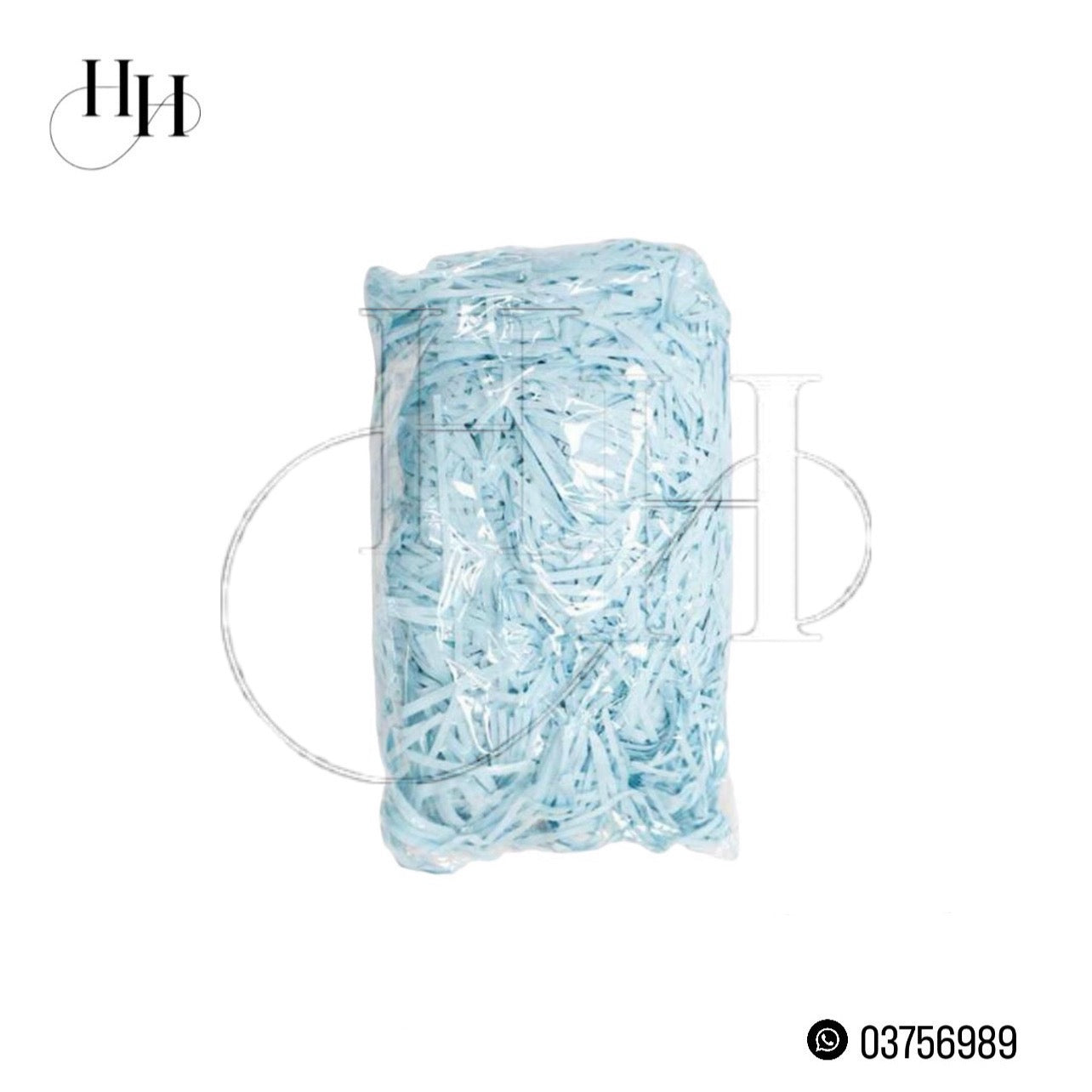 100g light Blue Shredded Paper #SP1299