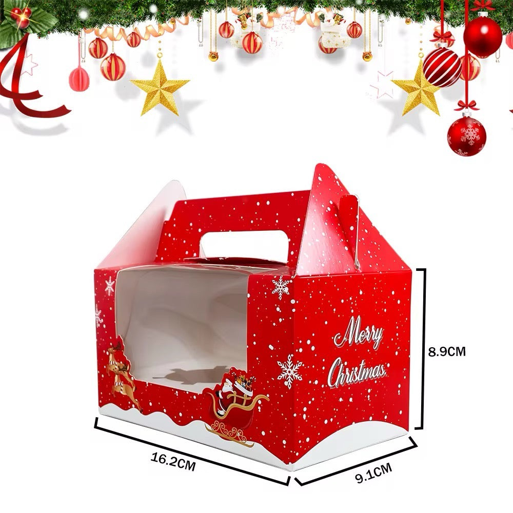 2 Grids Christmas Cake Box #CB2300