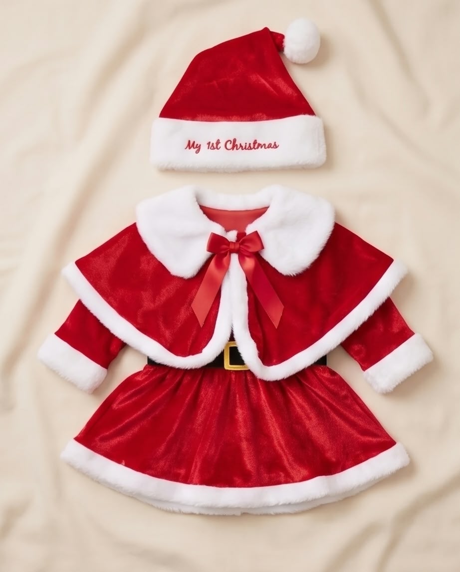 Baby Santa Claus Costume Set #CC4385