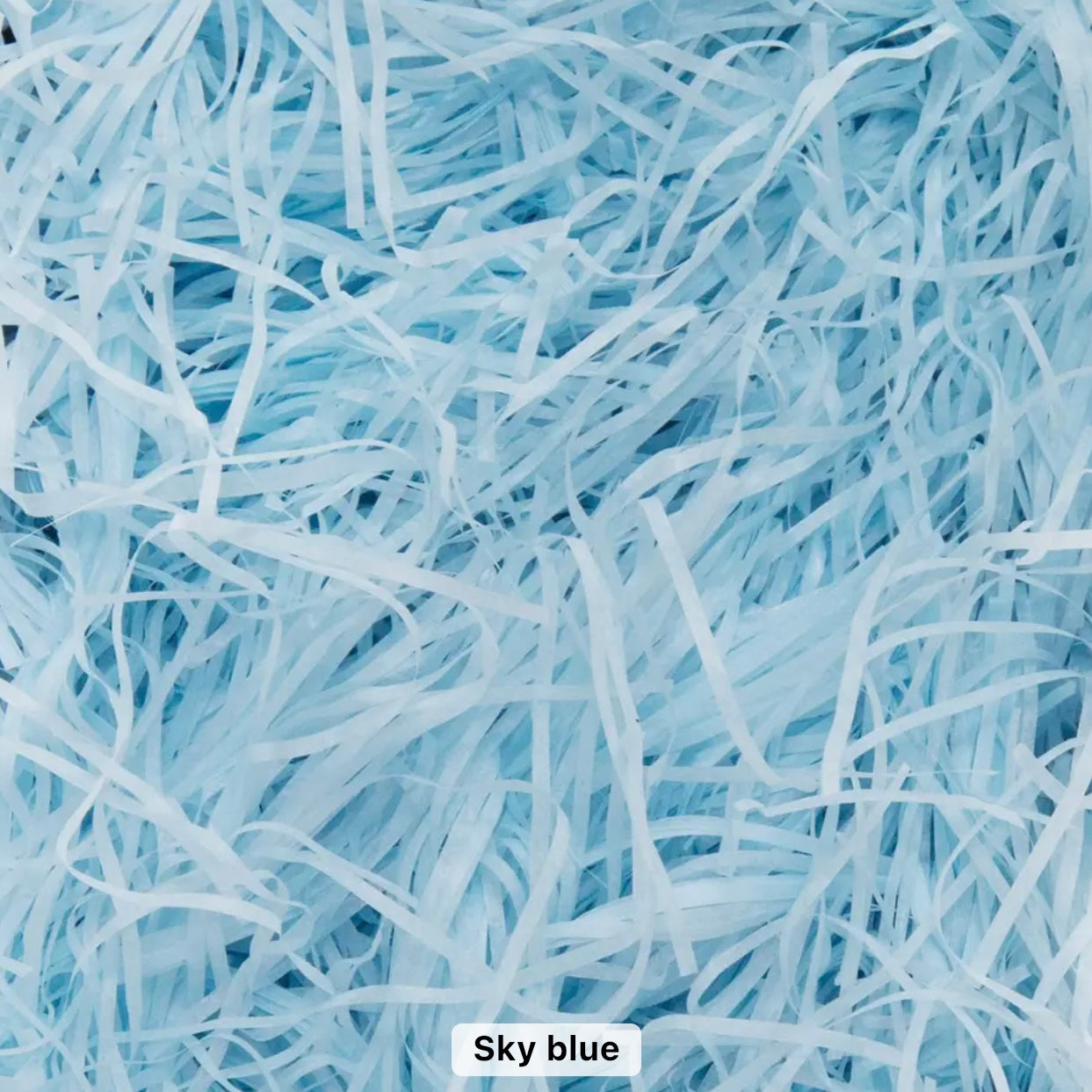 100g light Blue Shredded Paper #SP1299