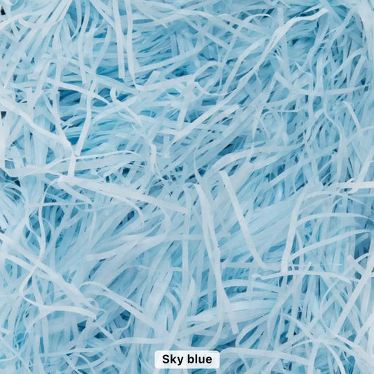 100g light Blue Shredded Paper #SP1299