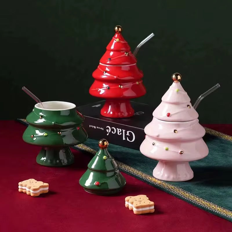 Christmas Mug Tree Shaped #CM2079