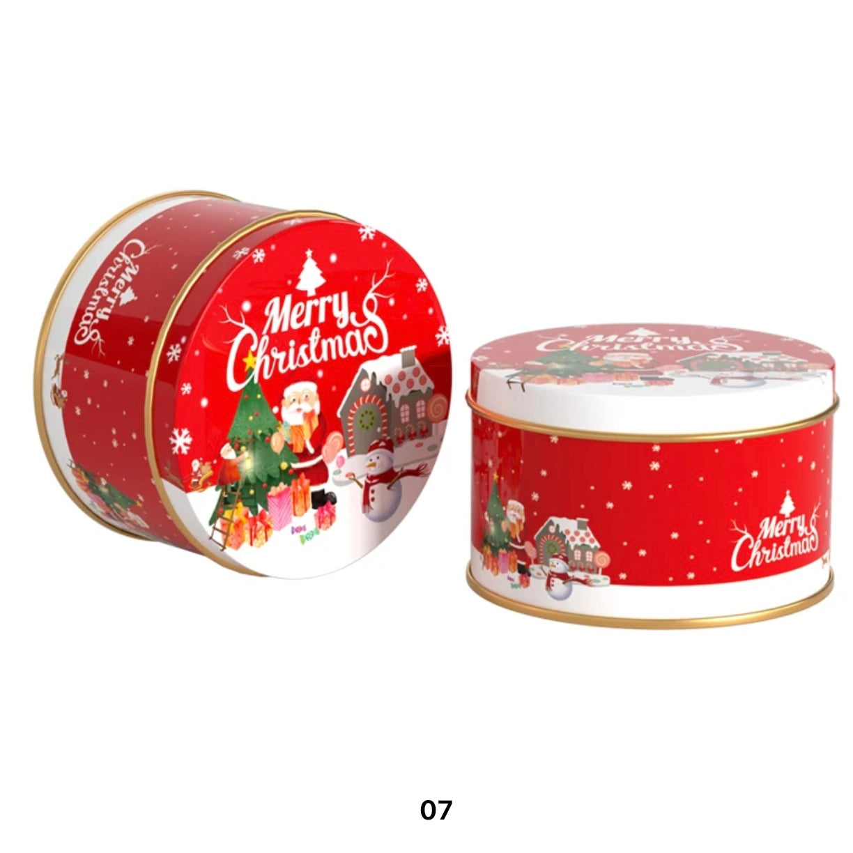 Christmas Candle Tin #CJ1372