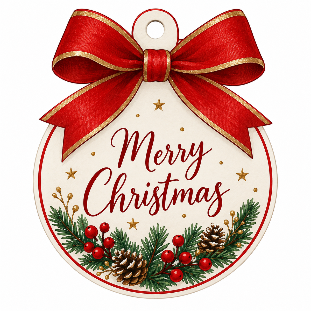 Christmas Gift Tags – Pack of 12pcs #CT4197