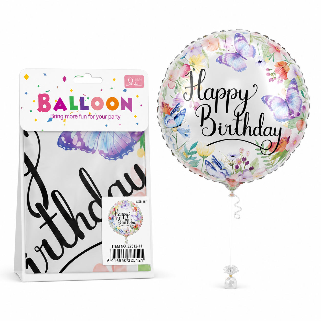 Happy Birthday Foil Balloon – 18 Inches #FB4117
