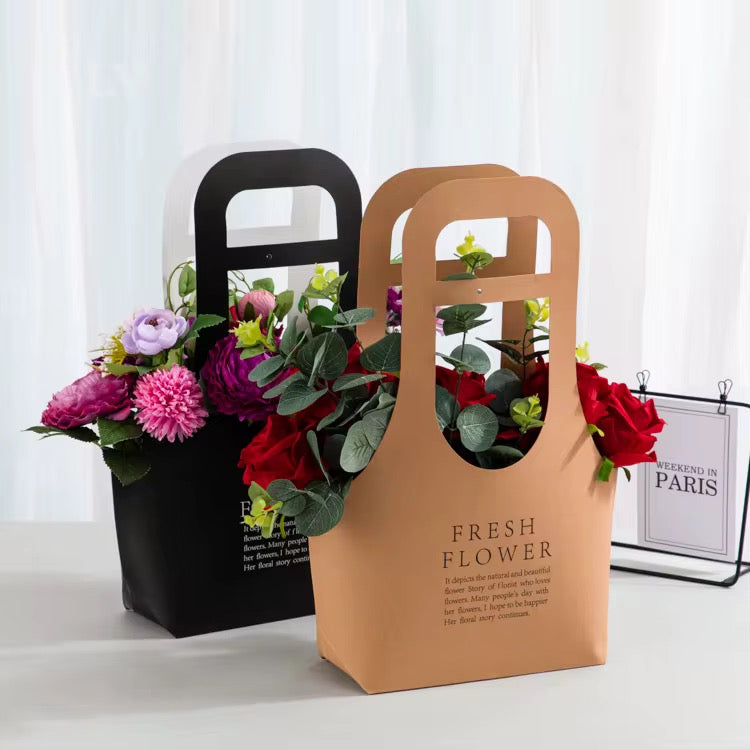 Flower Paper Gift Bag #FB1814