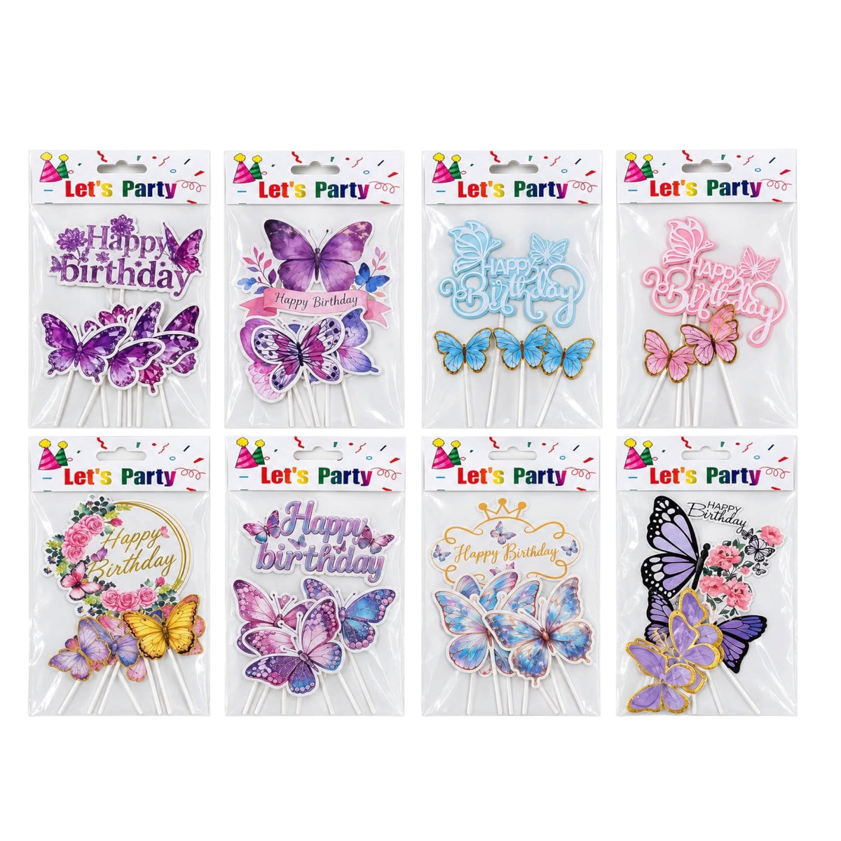 Paper Cake Toppers #CT4258