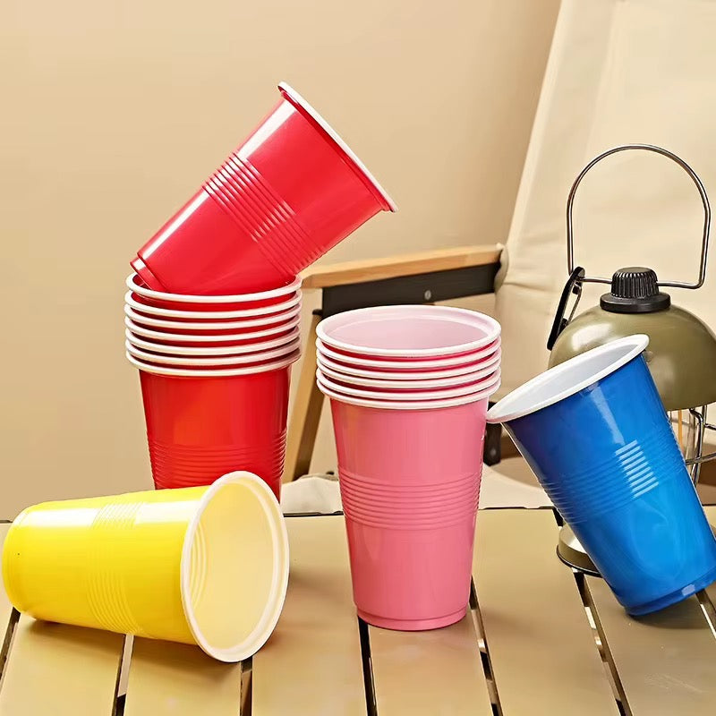 X12pcs Colorful Disposable Cups #DC4240