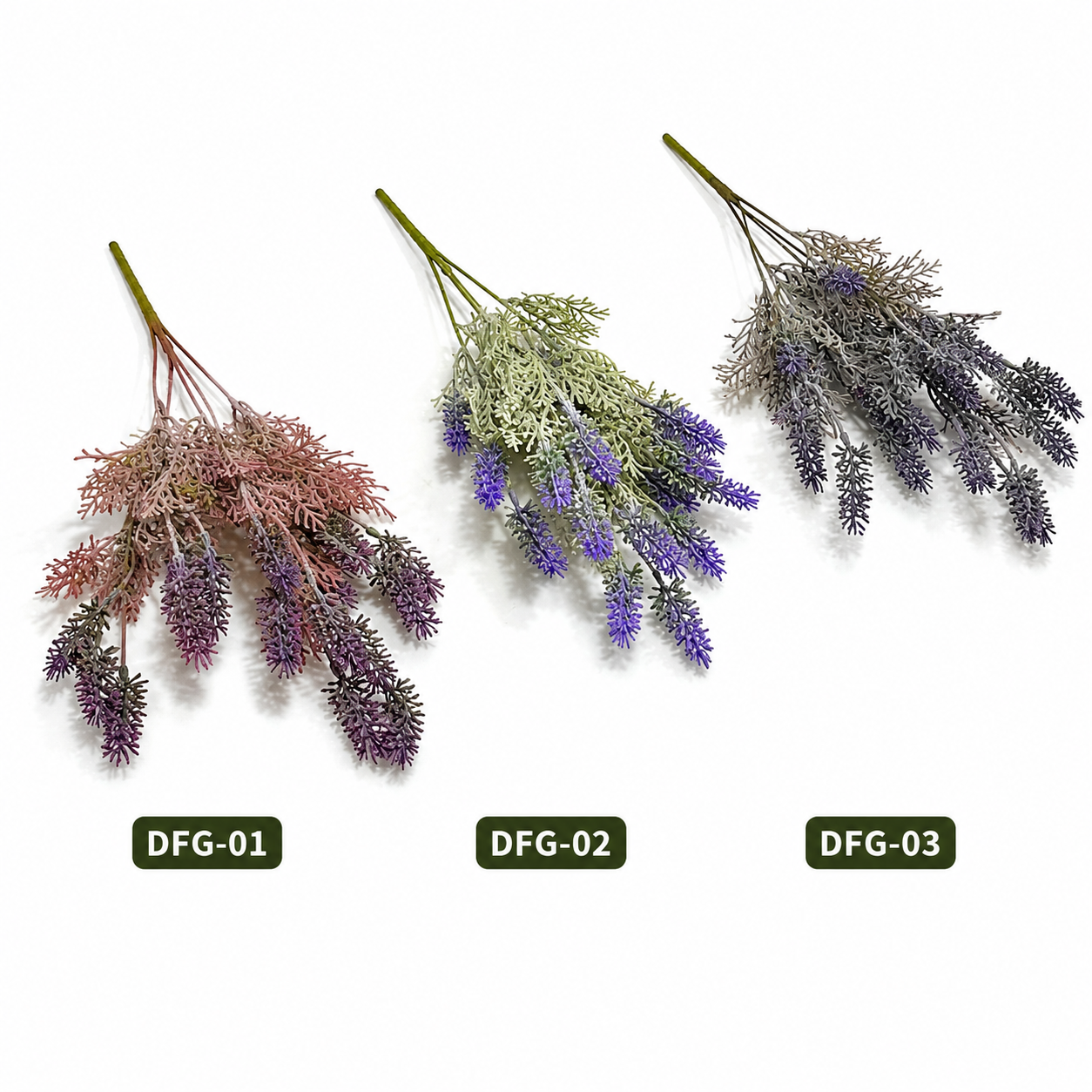 Artificial Hanging Lavender Foliage Bush #AF4161