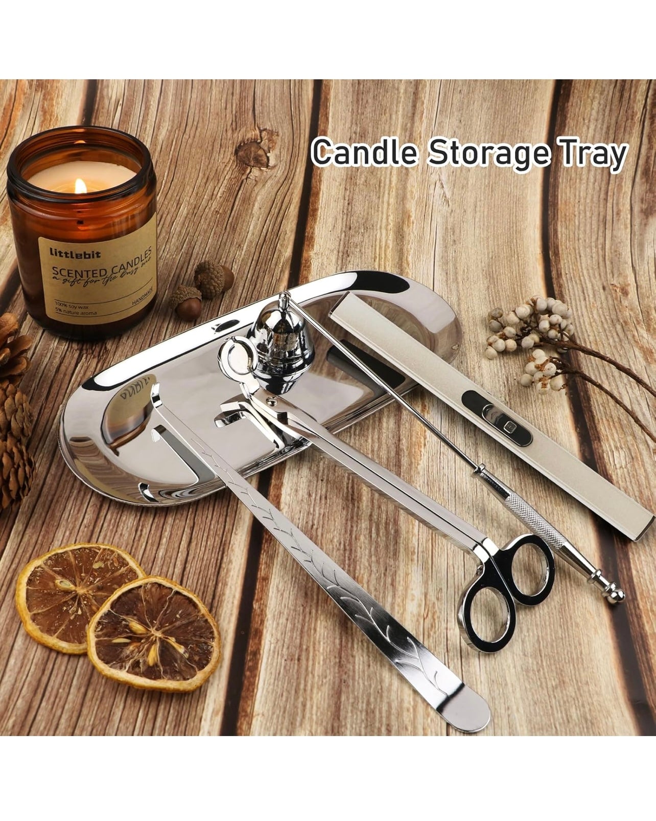 5 in 1 Candle Accessory Set #CA1973