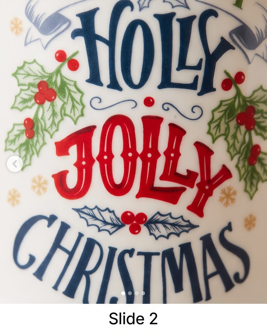 Holy Jolly Christmas Ceramic Mug #CM4512