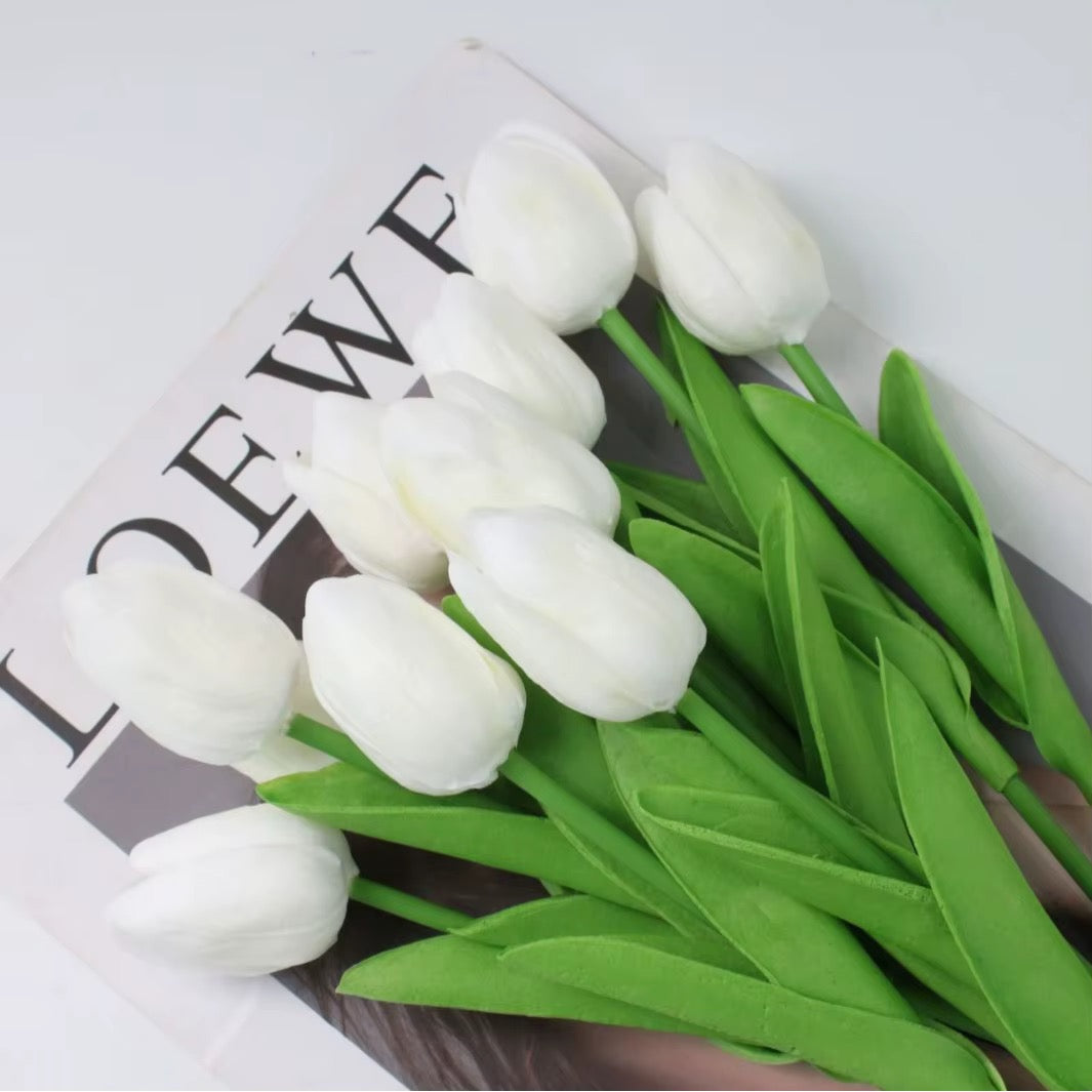 X10pcs - Artificial Tulip Flowers #AF4038