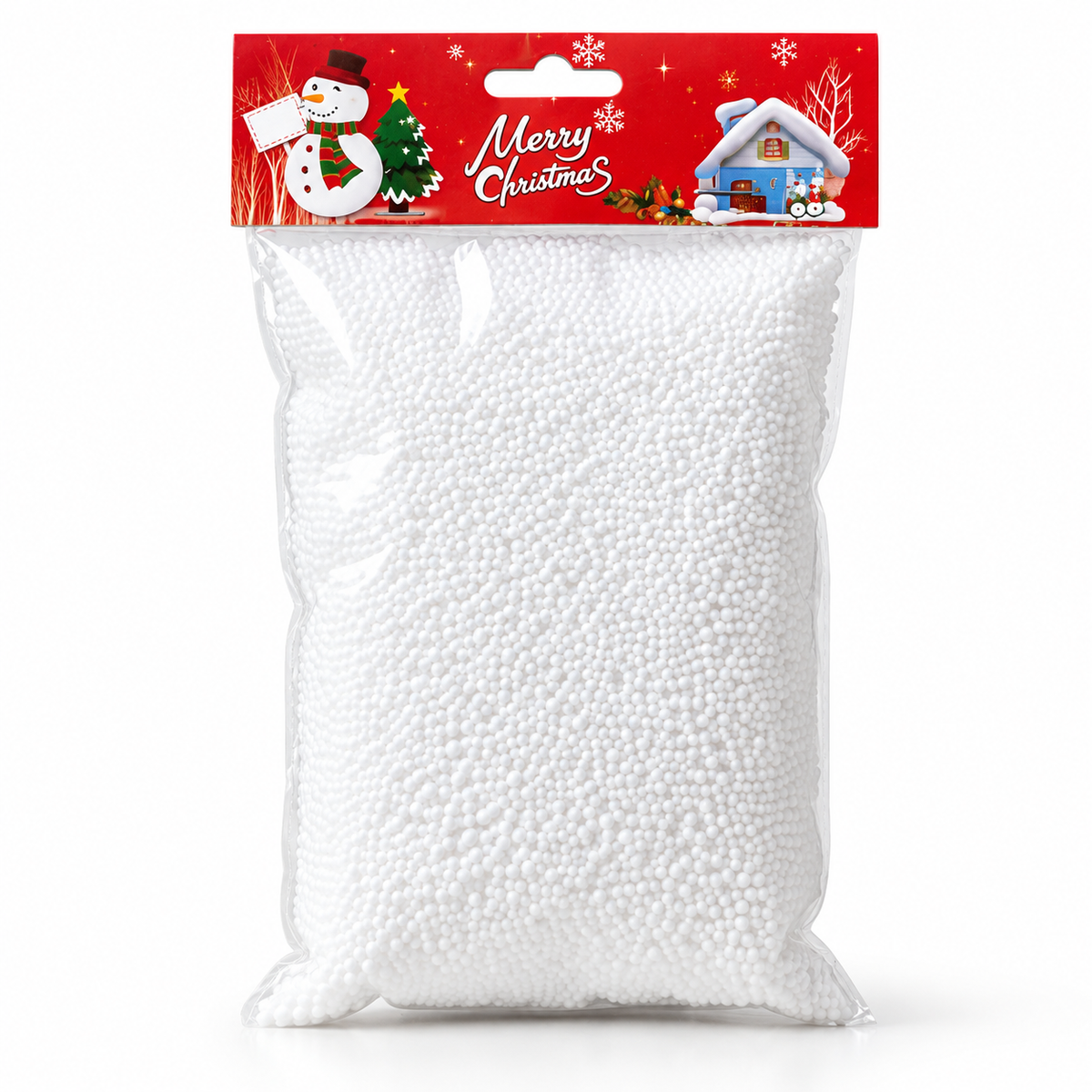 White Christmas Decorative Snow Balls – 15g #CD4504