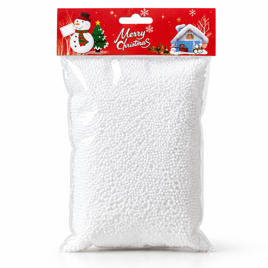 White Christmas Decorative Snow Balls – 15g #CD4504