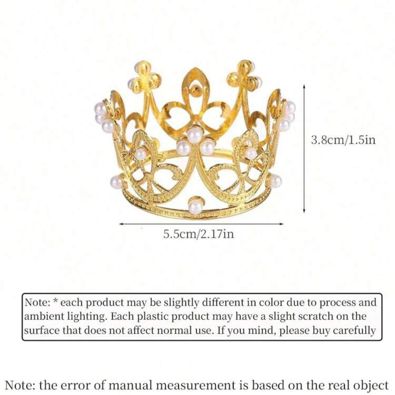 Plastic Crown for Flower Bouquet #PC1795